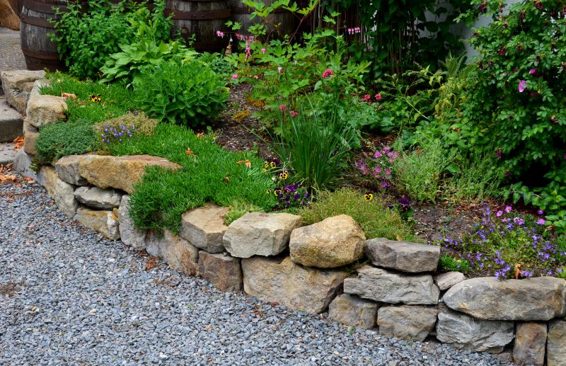 Stone Wall Hardscaping in Worcester, MA